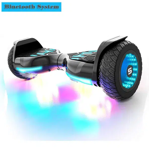 Bluetooth Hoverboard Self-Balancing Electric Scooter – Heavy Duty, 8-Inch Wheel