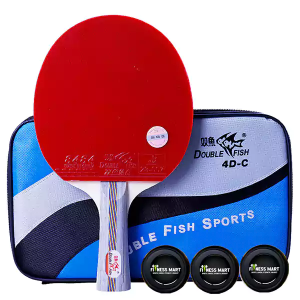 4D-C Double Fish Table Tennis Racket