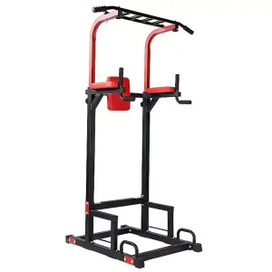 Pull Up Bar Dip Station Home Gym Equipment Power Tower