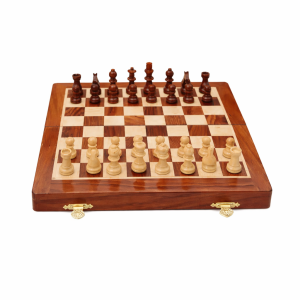 Wooden Chess Board 15″ (3 In 1)