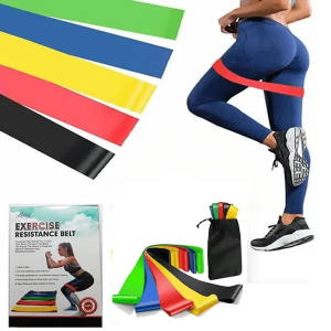 Resistance Fitness Exercise Loop Bands Set – 5 PCS