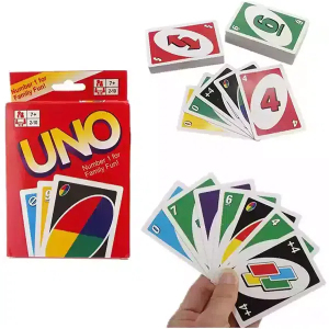 UNO Card Game Play – 1pcs – Multicolor