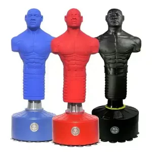 Adjustable Silicone Punching Bag Boxing Dummy – Free Standing Boxing Bag