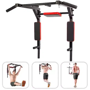 Special Quality Pull-Up And Dips Stations / Wall Mounted Parallel Bar